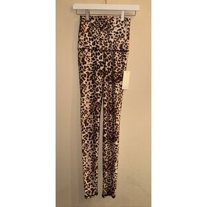 Emily Hsu Designs High Rise Leopard Print Leggings Size Small New with Tags‎